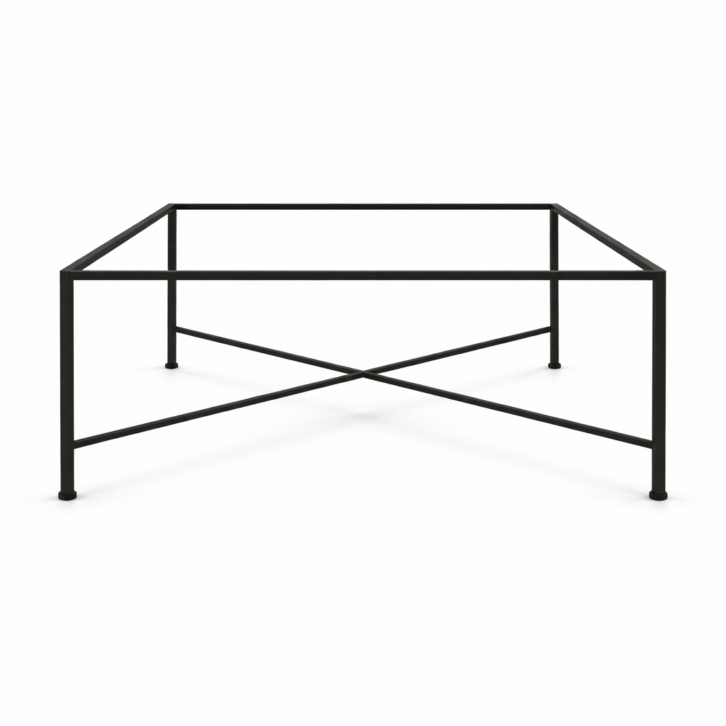 Piètement rectangle simple