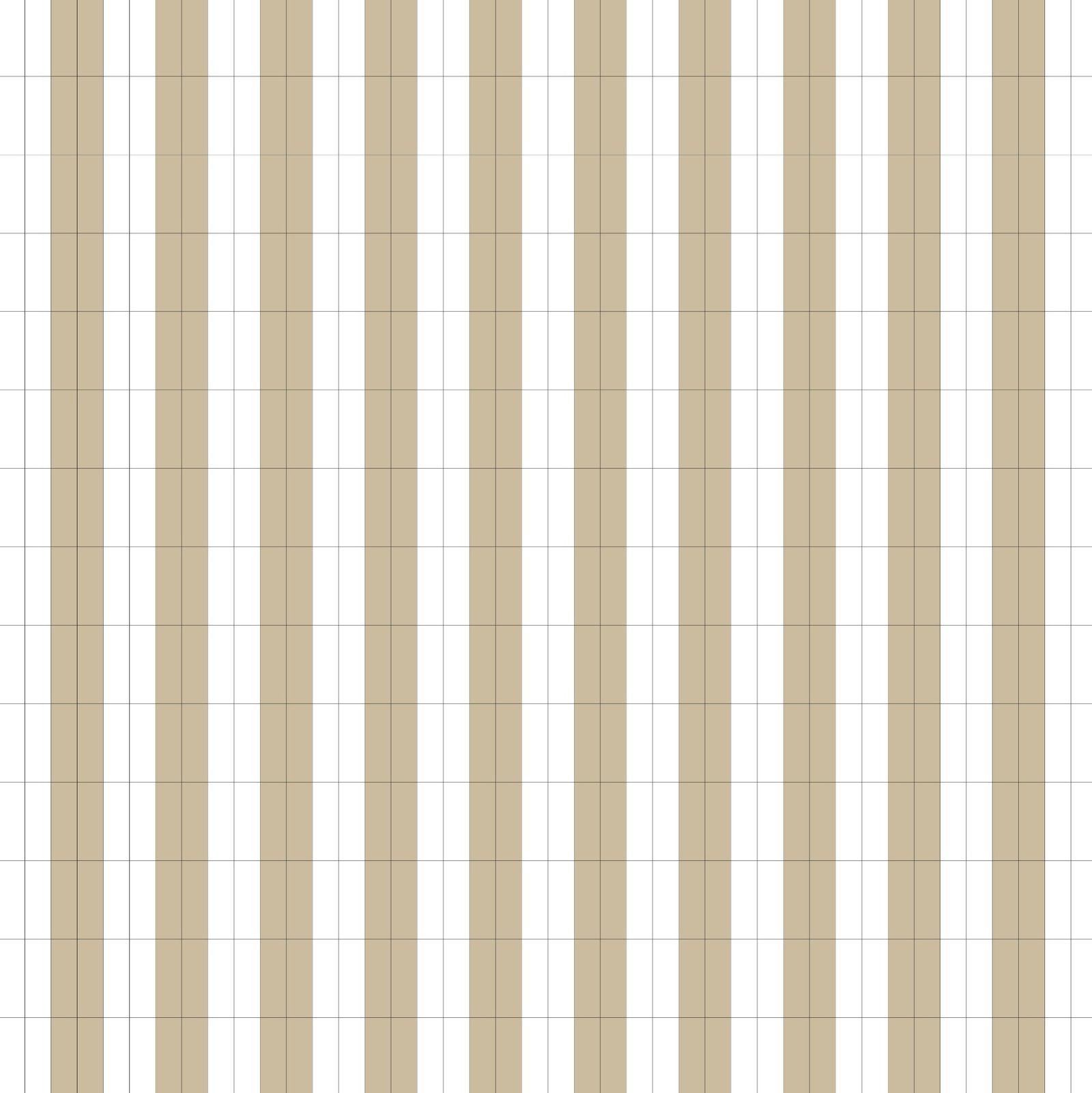 Table basse zellige motif rayures schéma